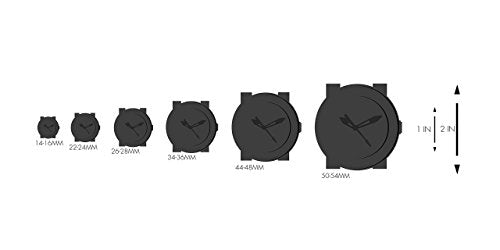 Invicta Men's Venom Stainless Steel Quartz Watch with Silicone Strap, Black, 31