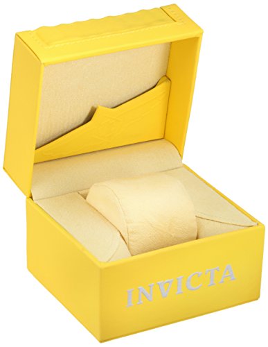 Invicta Men's Venom Stainless Steel Quartz Watch with Silicone Strap, Black, 31
