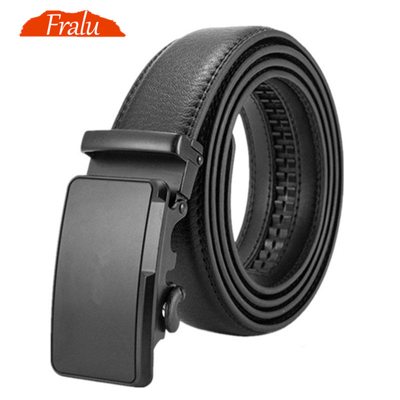 Men's Genuine Leather Belt High Quality Belts Men Luxury Strap Male Waistband Fashion Vintage Buckle Belt for Jeans Long 110-150