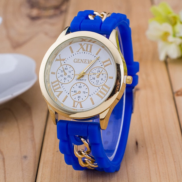 MINHIN Women Watch Brand Fashion Casual Quartz Watches Ladies Dress Sport Rhinestone Dial Relojes Mujer Chain Wristwatches