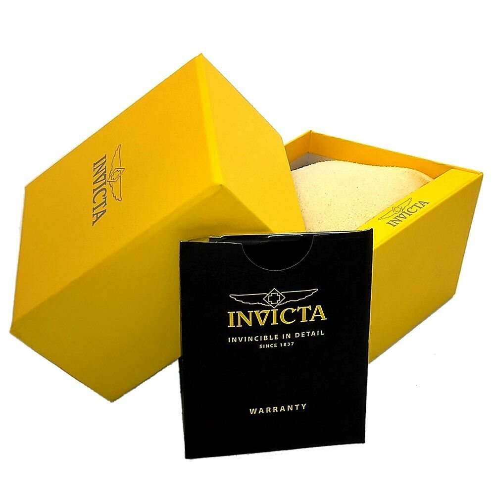 Invicta Men's Watch Aviator Chronograph Gunmetal Dial Steel Bracelet 17204