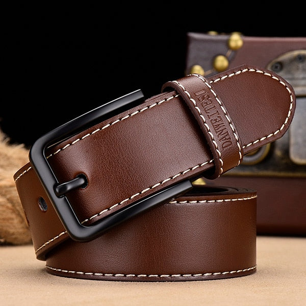 [DWTS] leather belt men belt male male genuine leather belt strap luxury pin buckle belts for men Cummerbunds ceinture homme