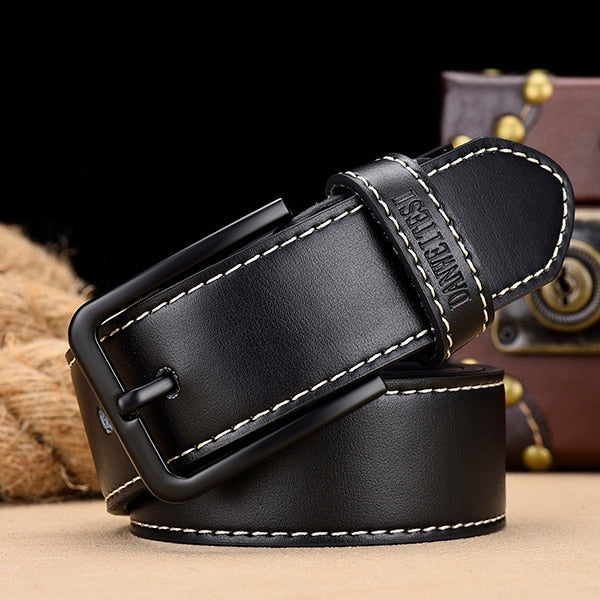 [DWTS] leather belt men belt male male genuine leather belt strap luxury pin buckle belts for men Cummerbunds ceinture homme