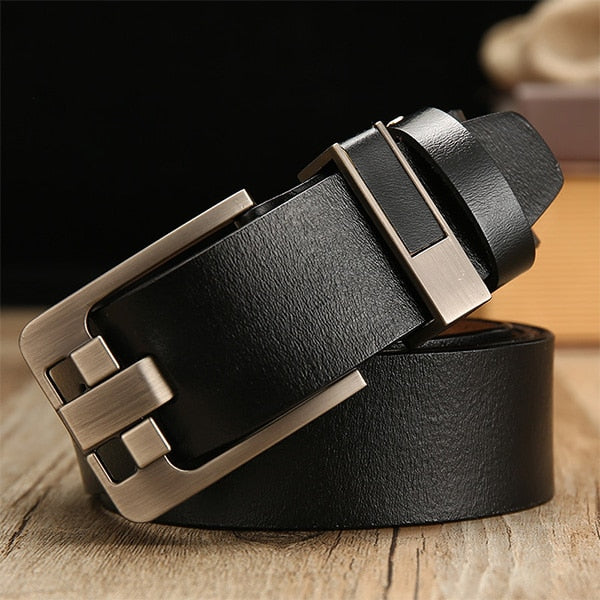 [DWTS] leather belt men belt male male genuine leather belt strap luxury pin buckle belts for men Cummerbunds ceinture homme