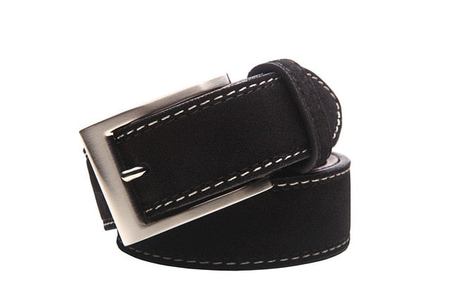 New Style Fashion Brand Genuine Leather Belt For Jeans Leather Belt Men Mens Belts Luxury Suede Belt Straps