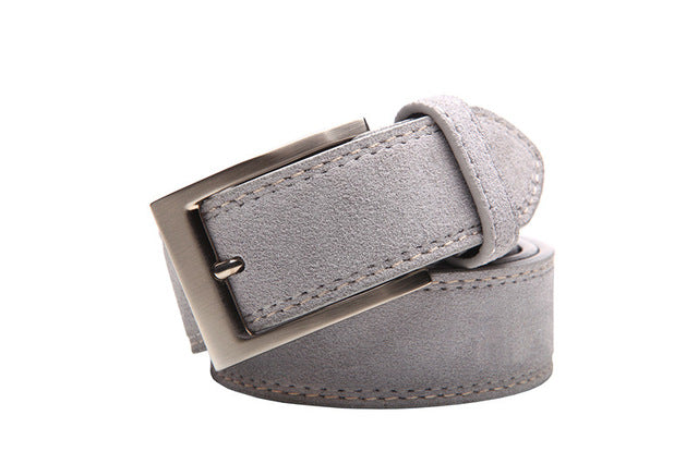New Style Fashion Brand Genuine Leather Belt For Jeans Leather Belt Men Mens Belts Luxury Suede Belt Straps