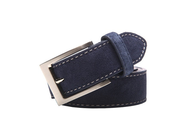 New Style Fashion Brand Genuine Leather Belt For Jeans Leather Belt Men Mens Belts Luxury Suede Belt Straps