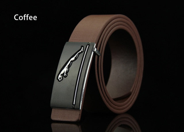 Top Quality Man Genuine Leather belt Metal Automatic Buckle Fashion casual Men Luxury Real skin belts Business formal male Strap