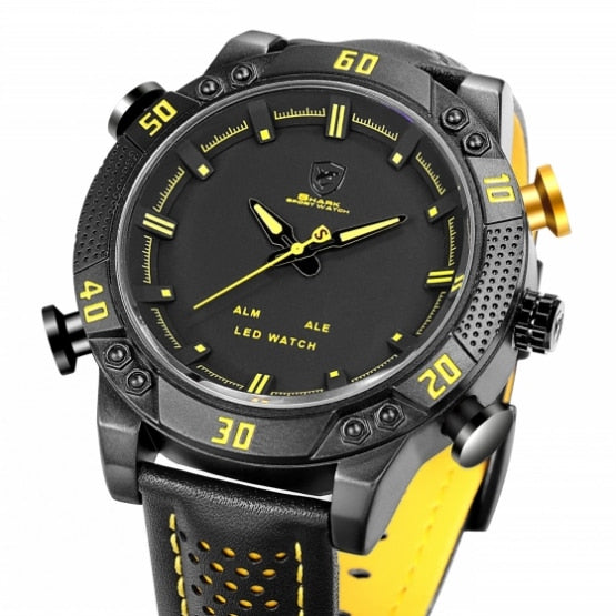 Kitefin Shark Sport Watch Brand Mens