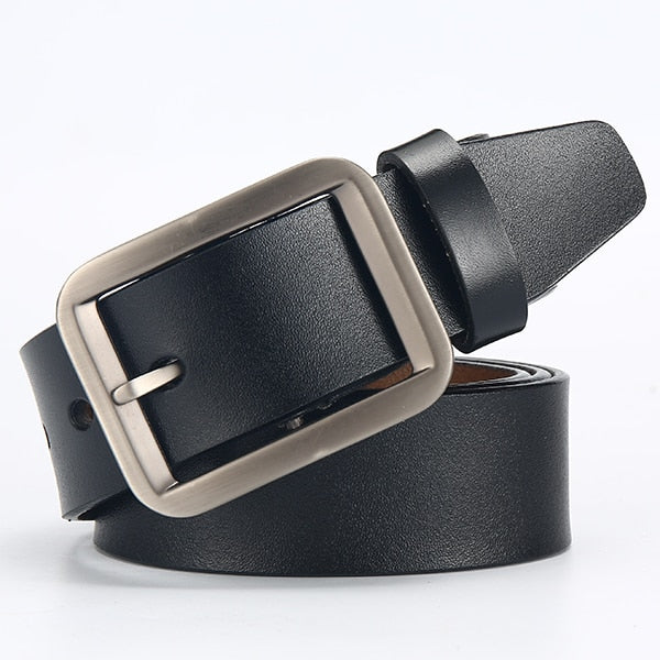 [LFMB]leahther belt men male genuine leather strap belt for men cow genuine leather luxury strap belt male men belt