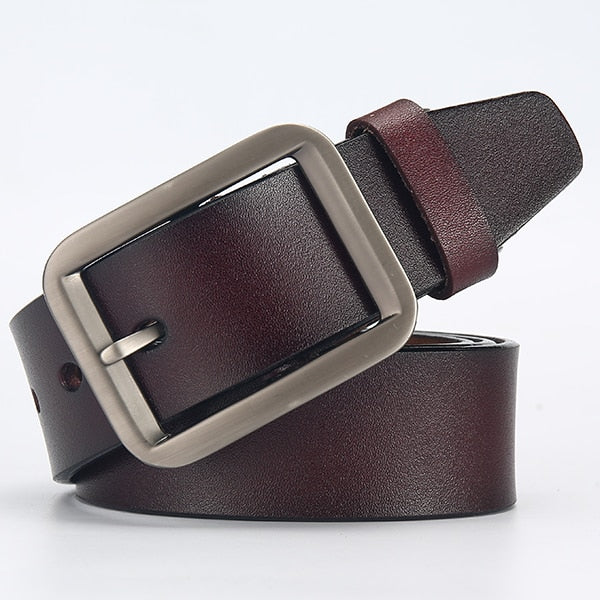 [LFMB]leahther belt men male genuine leather strap belt for men cow genuine leather luxury strap belt male men belt