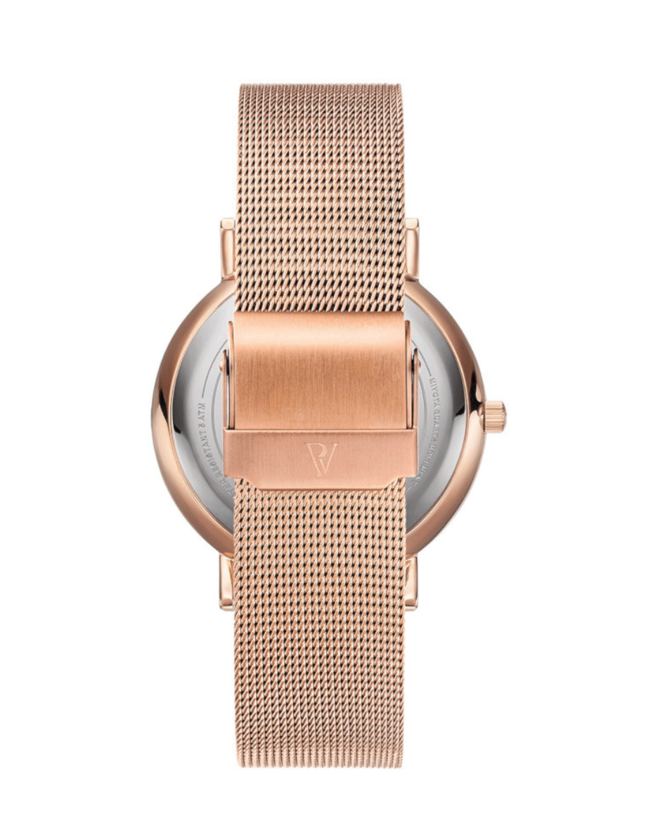 Women Watch Waterproof Business Seashell Stainless Ladies Paul Valentine 32mm